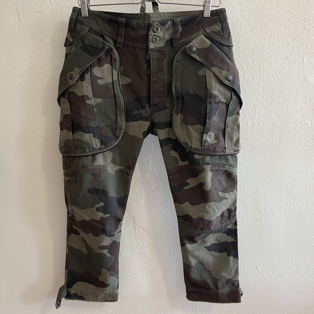 Faith Connexion Camo Cargo Capris